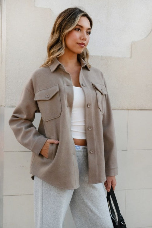 Marissa Wool Shacket