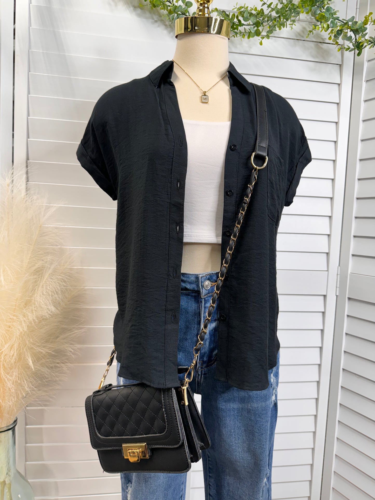 Paulina Button Down (final sale)