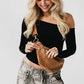 Susie Suede Bum Bag: Black
