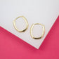 Leilani 18K Gold Filled Simple 3mm Huggies Earrings