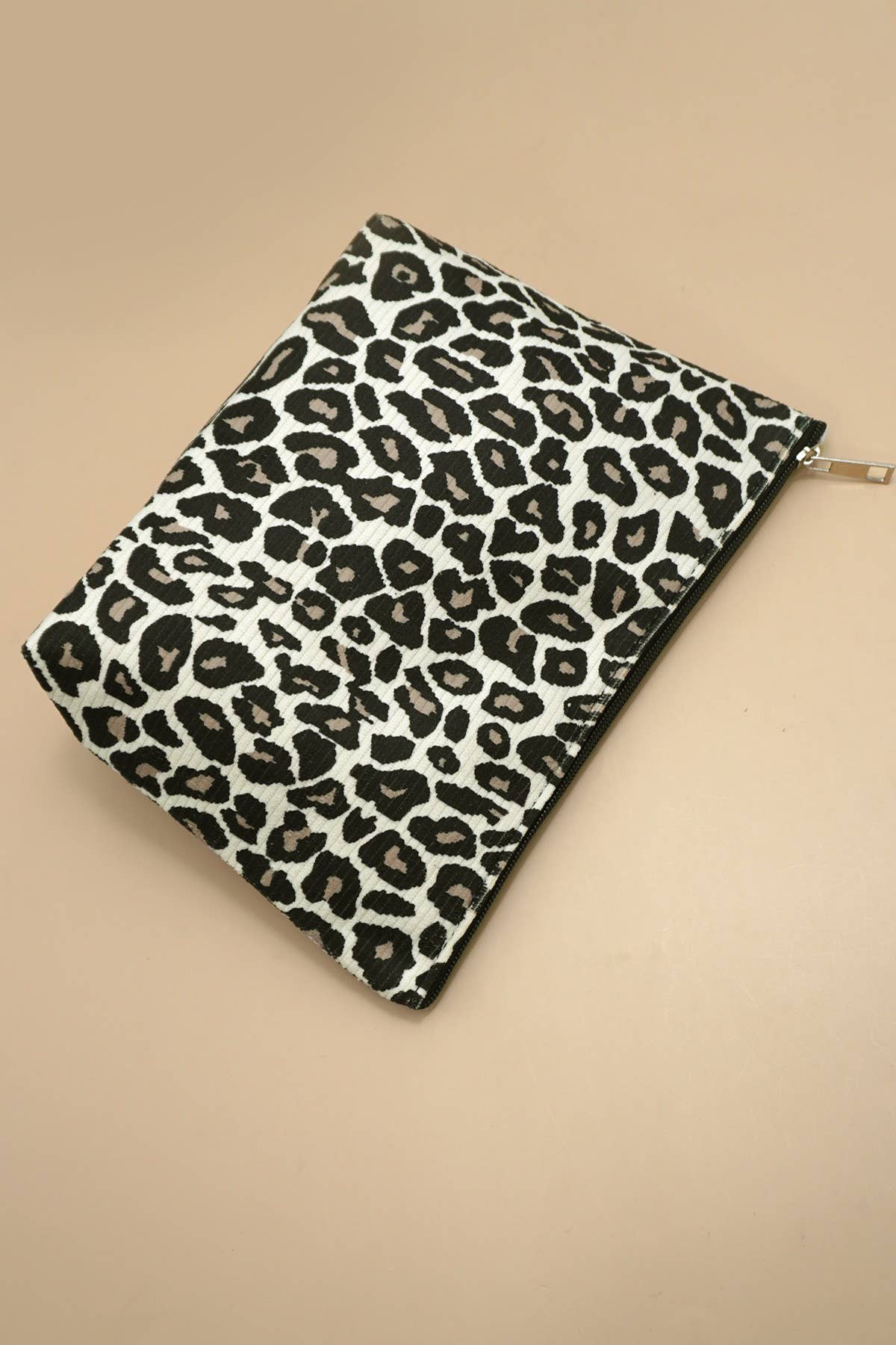 TRAVEL ANIMAL COSMETIC MAKEUP POUCH BAG ZEBRA-Cow-Leopard