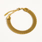 Caden 18K Gold Non-Tarnish Bold Chain Bracelet: Yellow Gold