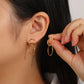 Double Circle Earrings