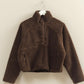 Cozy Sherpa Half Snap Jacket