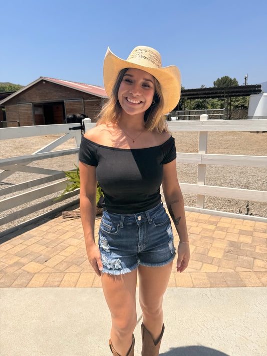 Off the shoulder Top (Final Sale)