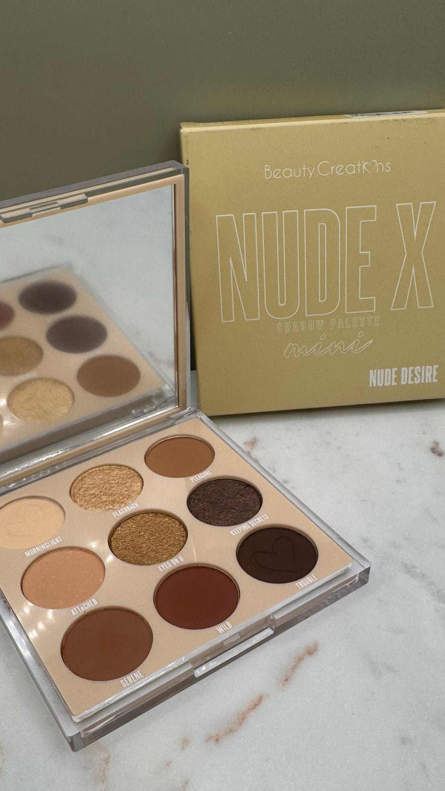 Beauty Creations
NEX-9C Nude X Mini Shadow Palette