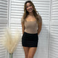 Basic Square Neck Thong BodySuit (final sale)