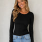 Double Layer Round Neck