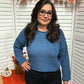 Rolled Edge Sweater