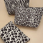TRAVEL ANIMAL COSMETIC MAKEUP POUCH BAG ZEBRA-Cow-Leopard