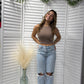 Solid Crop Tank Top (final sale)