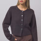 WILFRED ESSENTIAL WOOL CASHMERE CARDIGAN