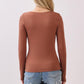 Layered Round Neck Long Sleeve