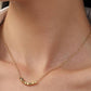 Delilah 18k GOLD FILLED NON-TARNISH CLASSIC CUBE NECKLACE Gold