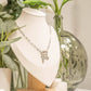 18K Gold PVD Paperclip Carabiner Necklace: Stainless / Gold 18+2"