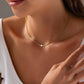 18K STAINLESS STEEL TARNISH FREE CROSS NECKLACE | GOLD