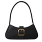 Shoulder Handbag Clutch Purse Faux Leather Bag Black