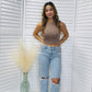Solid Crop Tank Top (final sale)