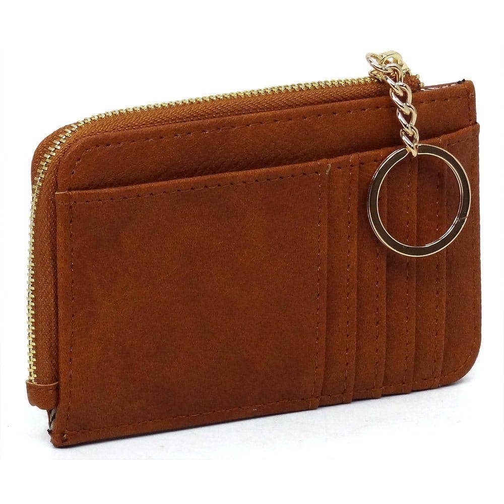 Small But Big Faux Leather Card Holder Wallet