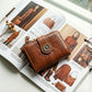 Lena Vegan Leather Laser Cut Out Detail Wall
