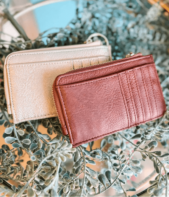 Small But Big Faux Leather Card Holder Wallet