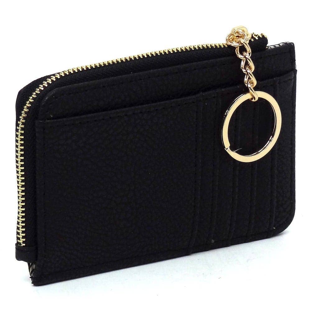 Small But Big Faux Leather Card Holder Wallet