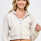 Relax Fit Crop Shirt Set