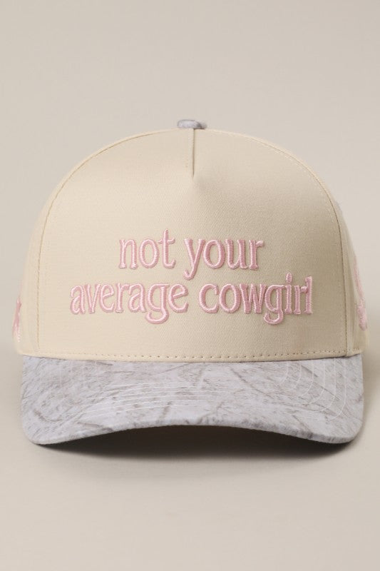 Not your average cowgirl hat