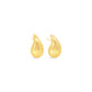 Maya 18K Gold Filled Teardrop Dangle Earrings: Gold / Small