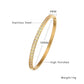 18K Gold Plated Stainless Steel Cuff Bangles