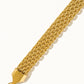 Caden 18K Gold Non-Tarnish Bold Chain Bracelet: Yellow Gold