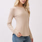 Ribbed Crew Neck