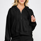 Fleece Half Zip Hoodie