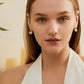 Gold Pearl Dangle Drop Earring For Women