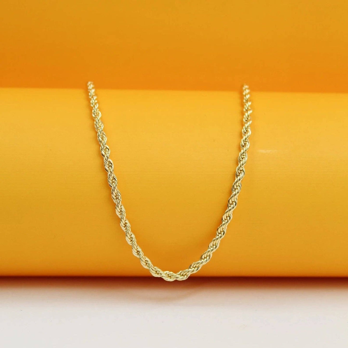 Rope Chain With Round Cap 18' Inch (Chain)
