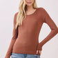 Layered Round Neck Long Sleeve