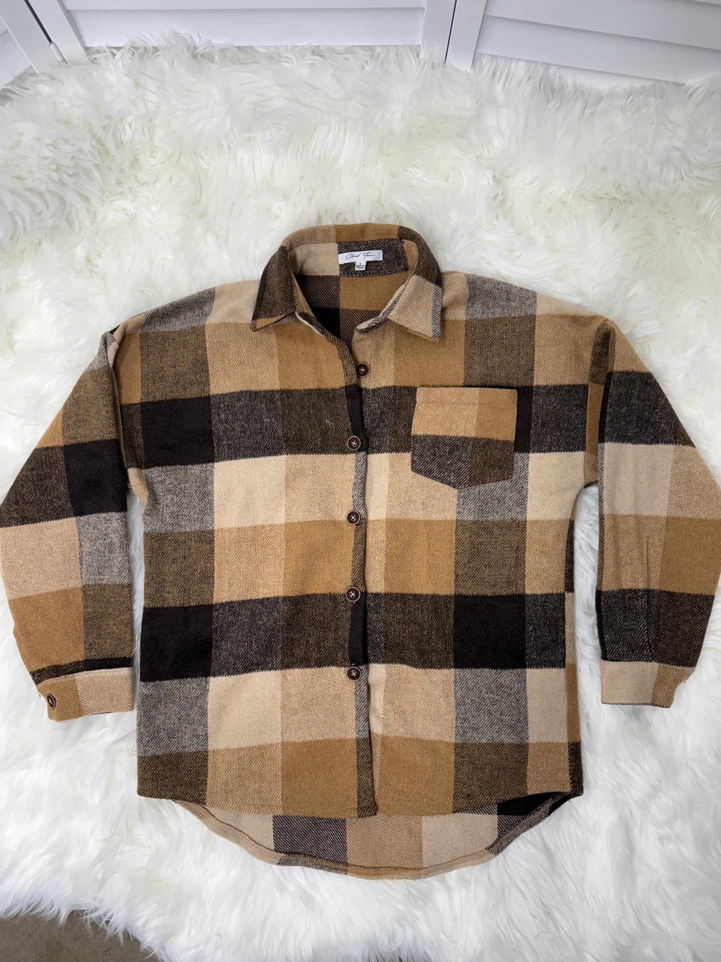 Brown Flannel (Final Sale)