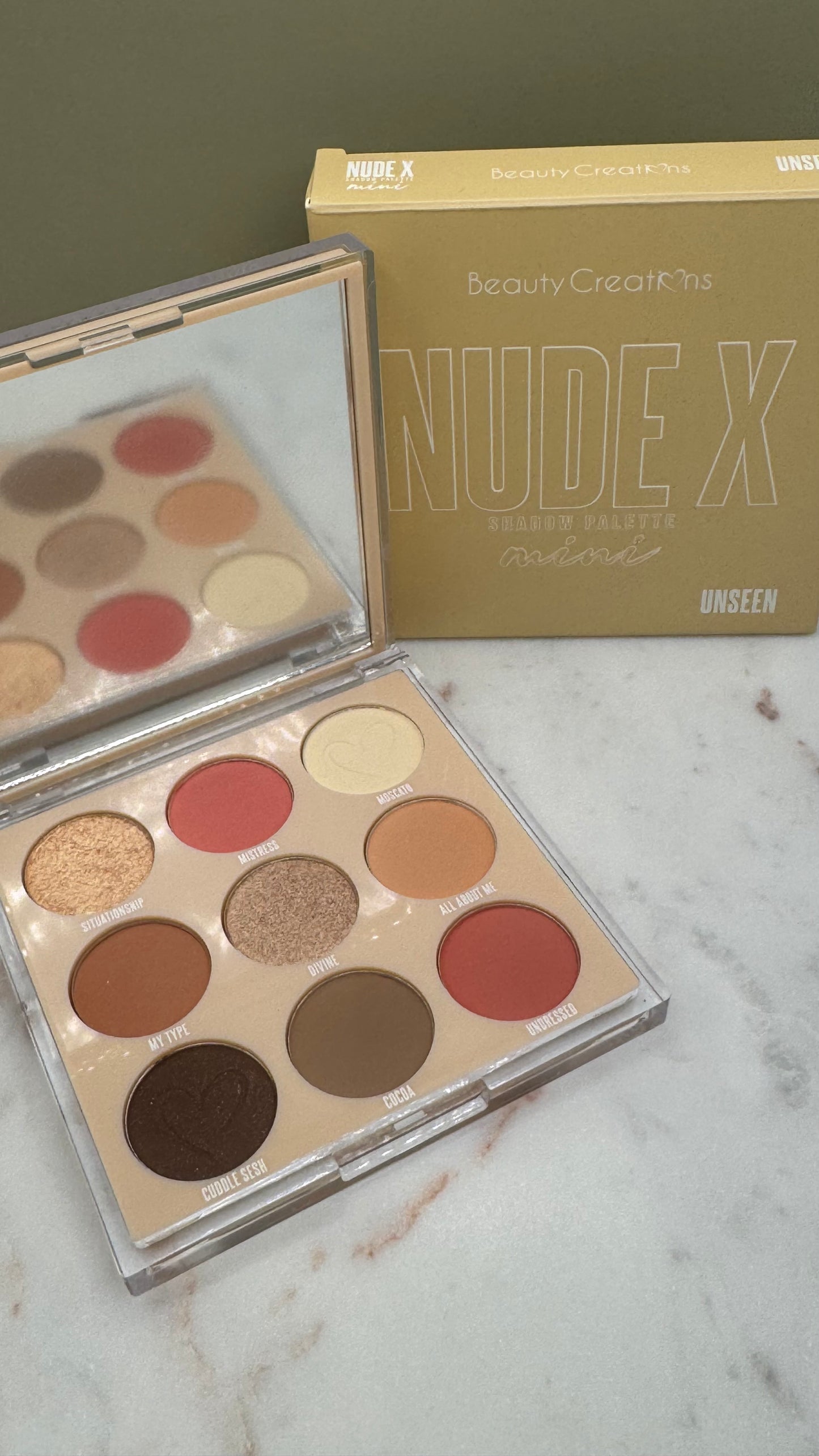 Beauty Creations
NEX-9C Nude X Mini Shadow Palette