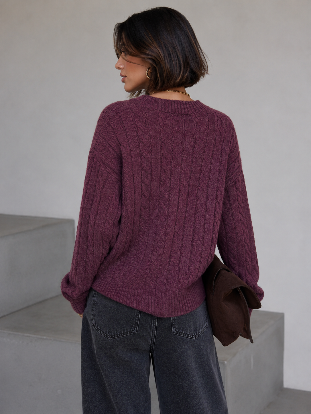 Signature Cable Knit Sweater