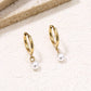 Delicate Pearl Drop Earrings
