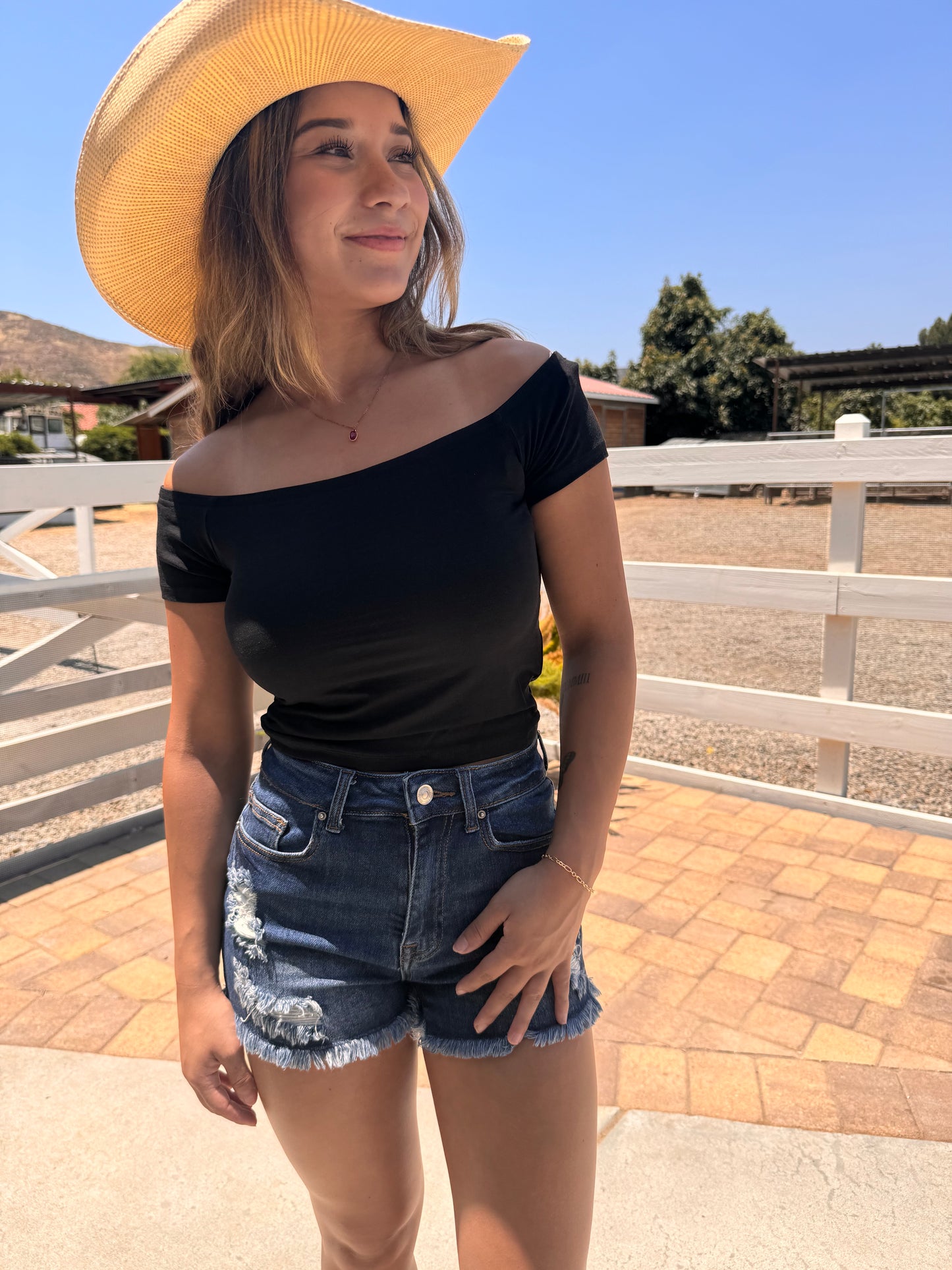 Off the shoulder Top (Final Sale)