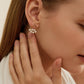 Gold Pearl Dangle Drop Earring For Women