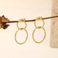 Double Circle Earrings