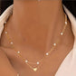 Chloe 18K STAINLESS STEEL TARNISH FREE LAYERED NECKLACE Gold