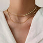 Marie 18k GOLD FILLED STAINLESS STEEL WATERPROOF TARNISH FREE NECKLACE Gold
