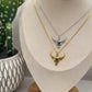 18K Gold PVD Stainless Steel Bull Gold or Silver
