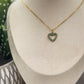 18K Gold PVD Western Heart Gold