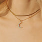18K Gold PVD Western Moon Gold