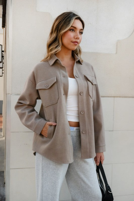 Marissa Wool Shacket