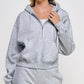 Fleece Half Zip Hoodie